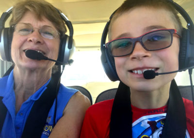 All ages welcome! Learn to fly at Jeanne's Flying Service, Independence, Oregon - FlyJeanne.com